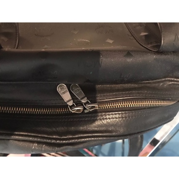 Authentic MCM Black Handbag - Picture 3 of 8